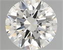 Natural Diamond 0.40 Carats, Round with Excellent Cut, H Color, VS1 Clarity and Certified by IGI