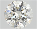 Natural Diamond 2.04 Carats, Round with Excellent Cut, J Color, VS2 Clarity and Certified by GIA