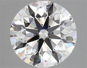 Picture of Natural Diamond 4.01 Carats, Round with Excellent Cut, G Color, VS1 Clarity and Certified by GIA