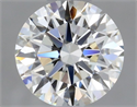 Natural Diamond 0.44 Carats, Round with Excellent Cut, I Color, VS1 Clarity and Certified by GIA