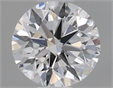 Natural Diamond 0.40 Carats, Round with Excellent Cut, F Color, VS2 Clarity and Certified by GIA