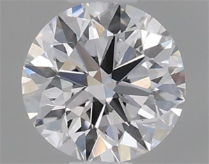 Picture of Natural Diamond 0.40 Carats, Round with Excellent Cut, F Color, VS2 Clarity and Certified by GIA