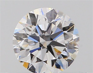 Picture of Natural Diamond 0.40 Carats, Round with Very Good Cut, D Color, VS2 Clarity and Certified by GIA