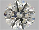 Natural Diamond 3.16 Carats, Round with Excellent Cut, I Color, VVS1 Clarity and Certified by IGI