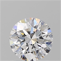 Natural Diamond 1.28 Carats, Round with Excellent Cut, D Color, FL Clarity and Certified by GIA