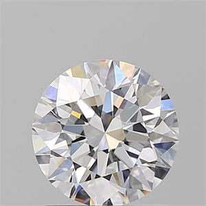 Picture of Natural Diamond 1.28 Carats, Round with Excellent Cut, D Color, FL Clarity and Certified by GIA