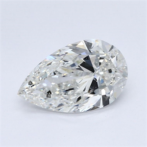 Picture of Natural Diamond 1.20 Carats, Pear with  Cut, G Color, SI2 Clarity and Certified by GIA