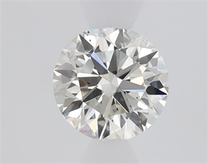 Picture of Natural Diamond 0.40 Carats, Round with Very Good Cut, J Color, SI1 Clarity and Certified by GIA