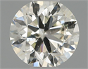 Natural Diamond 0.40 Carats, Round with Very Good Cut, I Color, SI2 Clarity and Certified by IGI