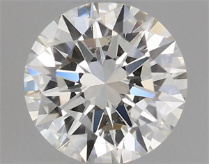 Picture of Natural Diamond 0.40 Carats, Round with Excellent Cut, J Color, SI1 Clarity and Certified by GIA