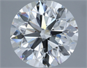 Natural Diamond 7.00 Carats, Round with Excellent Cut, H Color, SI1 Clarity and Certified by IGI