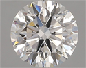 Natural Diamond 1.81 Carats, Round with Excellent Cut, F Color, SI1 Clarity and Certified by GIA