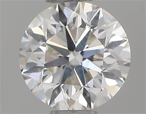 Picture of Natural Diamond 0.50 Carats, Round with Very Good Cut, I Color, SI1 Clarity and Certified by IGI