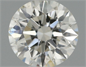 Natural Diamond 0.41 Carats, Round with Excellent Cut, H Color, VS2 Clarity and Certified by IGI