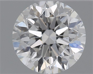 Picture of Natural Diamond 0.40 Carats, Round with Very Good Cut, E Color, SI1 Clarity and Certified by GIA