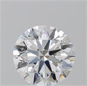 Natural Diamond 2.01 Carats, Round with Excellent Cut, E Color, SI1 Clarity and Certified by GIA