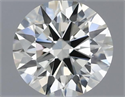 Natural Diamond 0.40 Carats, Round with Excellent Cut, K Color, VS1 Clarity and Certified by IGI