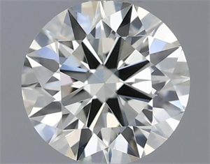 Picture of Natural Diamond 0.40 Carats, Round with Excellent Cut, K Color, VS1 Clarity and Certified by IGI