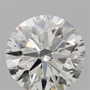 Picture of Natural Diamond 0.60 Carats, Round with Excellent Cut, K Color, SI1 Clarity and Certified by GIA