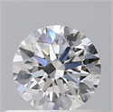 Natural Diamond 0.40 Carats, Round with Excellent Cut, E Color, SI1 Clarity and Certified by GIA