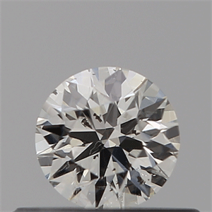 0.31 Carats, ROUND Diamond with Excellent Cut, J Color, SI2 Clarity and Certified by GIA