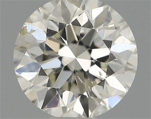 Picture of Natural Diamond 0.50 Carats, Round with Very Good Cut, I Color, SI2 Clarity and Certified by IGI