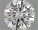 Natural Diamond 0.40 Carats, Round with Excellent Cut, D Color, SI1 Clarity and Certified by IGI