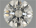 Natural Diamond 0.50 Carats, Round with Excellent Cut, I Color, SI1 Clarity and Certified by IGI