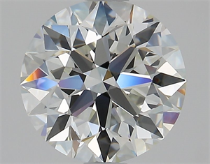 Picture of Natural Diamond 1.90 Carats, Round with Excellent Cut, H Color, VVS1 Clarity and Certified by GIA