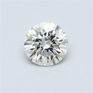 Picture of Natural Diamond 0.47 Carats, Round with Very Good Cut, K Color, SI1 Clarity and Certified by GIA