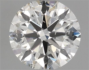 Picture of Natural Diamond 0.50 Carats, Round with Excellent Cut, G Color, SI1 Clarity and Certified by IGI