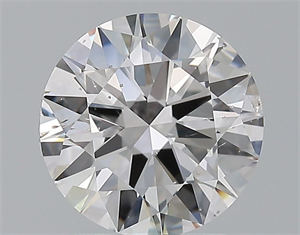 Picture of Natural Diamond 2.00 Carats, Round with Excellent Cut, D Color, SI1 Clarity and Certified by GIA