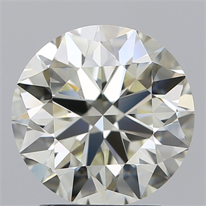 Picture of Natural Diamond 2.72 Carats, Round with Excellent Cut, K Color, VVS1 Clarity and Certified by IGI