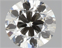 Natural Diamond 0.40 Carats, Round with Very Good Cut, K Color, VS1 Clarity and Certified by GIA