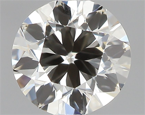 Picture of Natural Diamond 0.40 Carats, Round with Very Good Cut, K Color, VS1 Clarity and Certified by GIA