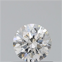 Natural Diamond 0.40 Carats, Round with Excellent Cut, E Color, SI2 Clarity and Certified by GIA