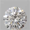 Natural Diamond 2.22 Carats, Round with Excellent Cut, H Color, IF Clarity and Certified by GIA