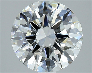 Picture of Natural Diamond 3.00 Carats, Round with Excellent Cut, H Color, VVS2 Clarity and Certified by GIA