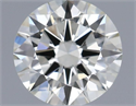 Natural Diamond 0.40 Carats, Round with Excellent Cut, I Color, VVS2 Clarity and Certified by IGI