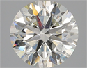 Natural Diamond 3.01 Carats, Round with Excellent Cut, I Color, SI2 Clarity and Certified by GIA