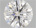 Natural Diamond 0.43 Carats, Round with Excellent Cut, E Color, SI2 Clarity and Certified by GIA