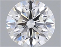 Natural Diamond 0.40 Carats, Round with Excellent Cut, G Color, IF Clarity and Certified by GIA