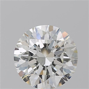 Picture of Natural Diamond 2.30 Carats, Round with Excellent Cut, I Color, SI2 Clarity and Certified by GIA