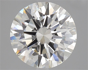 Picture of Natural Diamond 3.08 Carats, Round with Excellent Cut, I Color, VS1 Clarity and Certified by GIA