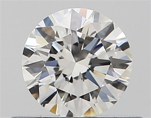 Picture of Natural Diamond 0.41 Carats, Round with Excellent Cut, G Color, VS1 Clarity and Certified by GIA