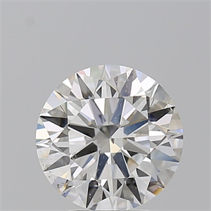 Picture of Natural Diamond 3.08 Carats, Round with Excellent Cut, F Color, SI1 Clarity and Certified by GIA