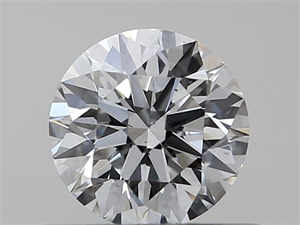 Picture of Natural Diamond 0.40 Carats, Round with Excellent Cut, H Color, SI1 Clarity and Certified by GIA