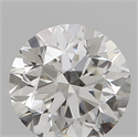 Natural Diamond 0.40 Carats, Round with Very Good Cut, I Color, VVS2 Clarity and Certified by GIA