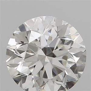 Picture of Natural Diamond 0.40 Carats, Round with Very Good Cut, I Color, VVS2 Clarity and Certified by GIA