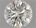 Natural Diamond 2.28 Carats, Round with Excellent Cut, J Color, SI1 Clarity and Certified by GIA